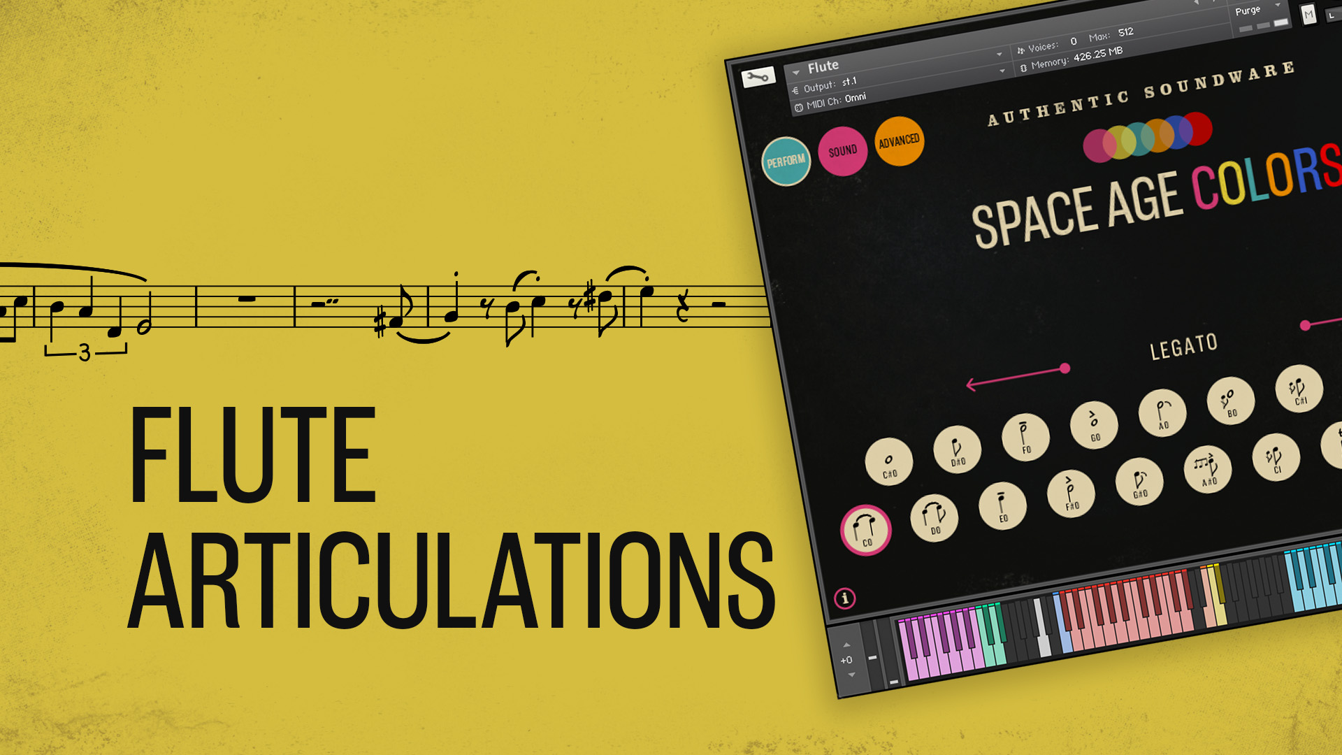Flute articulations